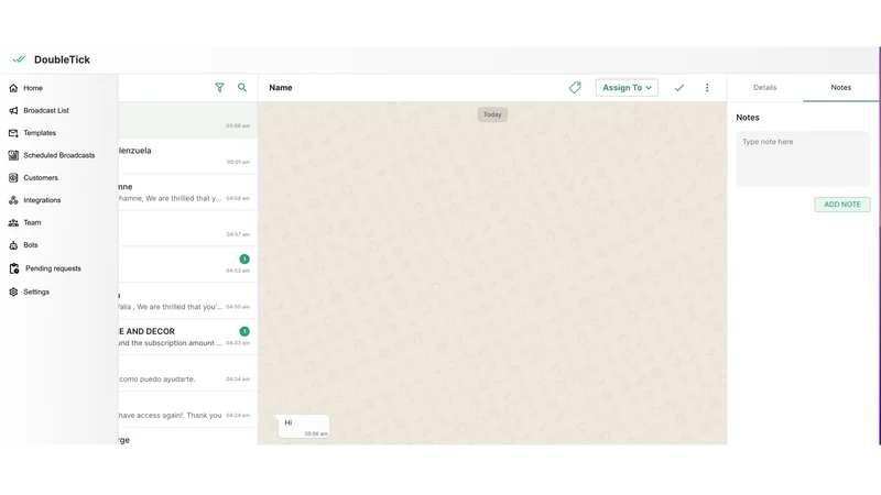 DoubleTick WhatsApp Sales CRM