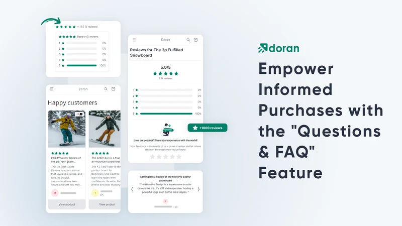 Doran Product Reviews App & QA