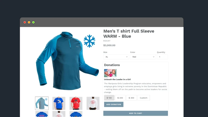 Donate Source ‑ Charity Widget