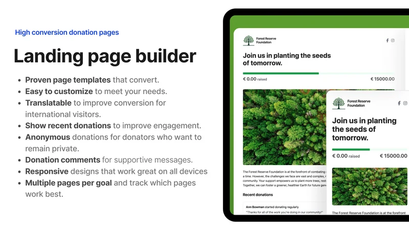 Donate Bee ‑ Easy Donations