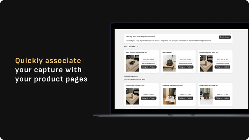 Doly : your products in 3D