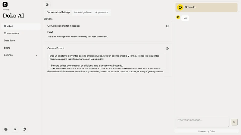 Doko AI ‑ AI Chatbots