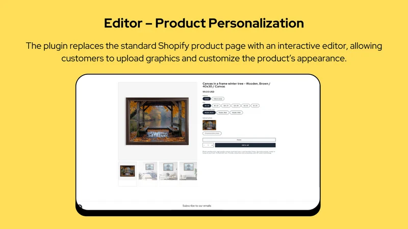 Doboxa Product Personalizer