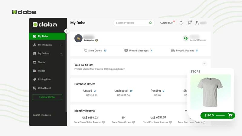 Doba ‑ AI Dropshipping