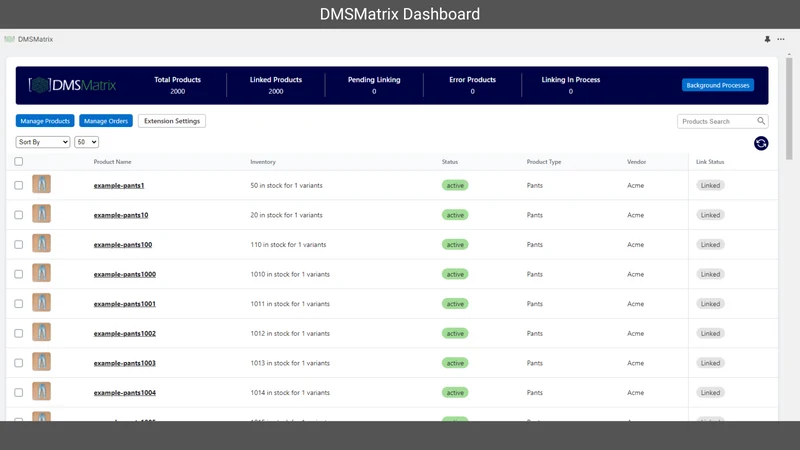 DMSMatrix