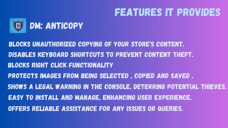 DM: AntiCopy