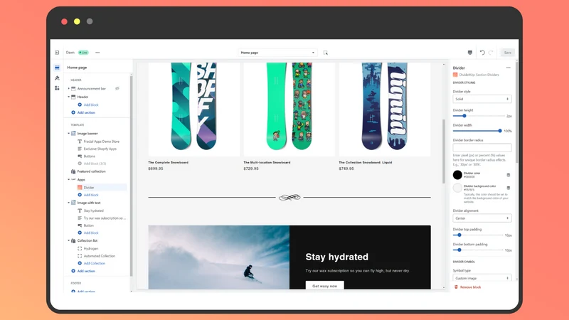 DivideItUp: Section Dividers