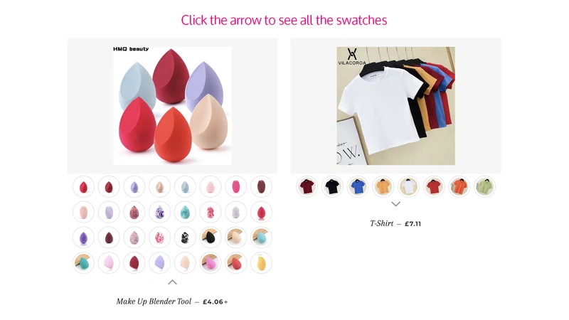 Swatcher ‑ Color Swatch Option
