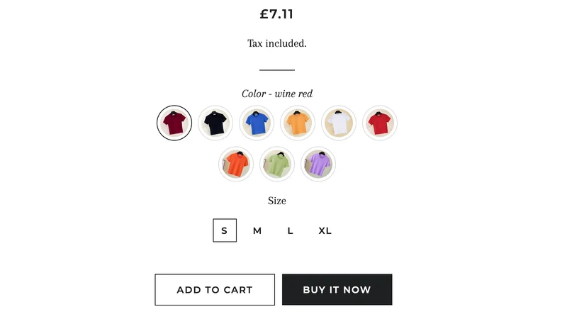 Swatcher ‑ Color Swatch Option