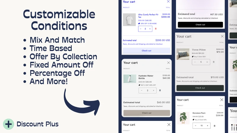 Discount Plus ‑ Custom Rules