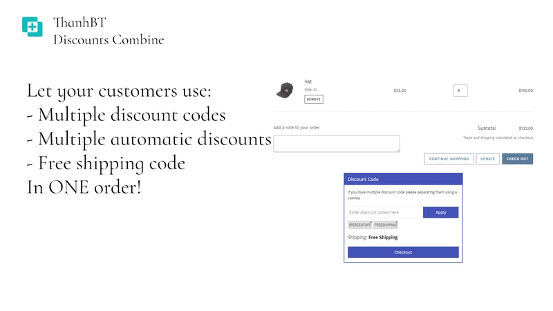 ThanhBT: Discounts Combine