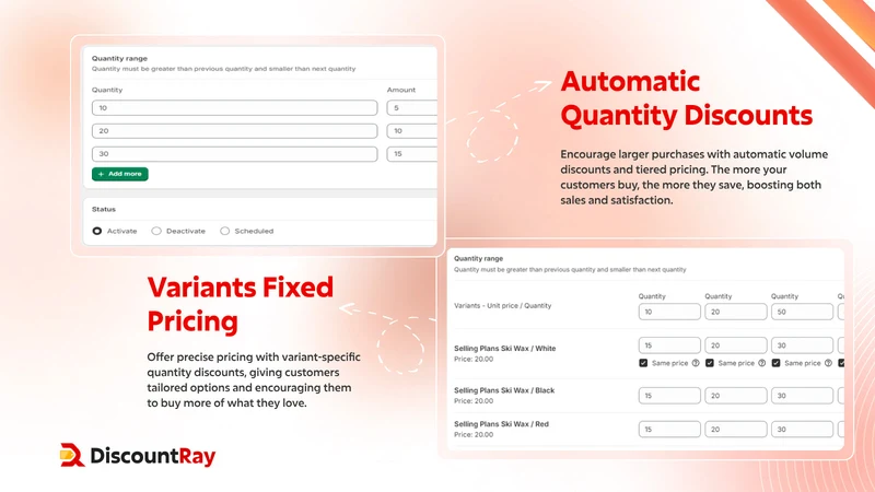 DiscountRay B2B Custom Pricing