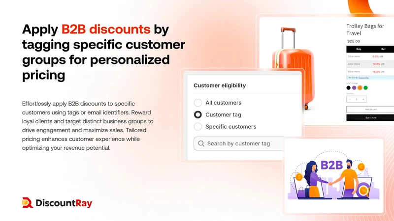 DiscountRay B2B Custom Pricing