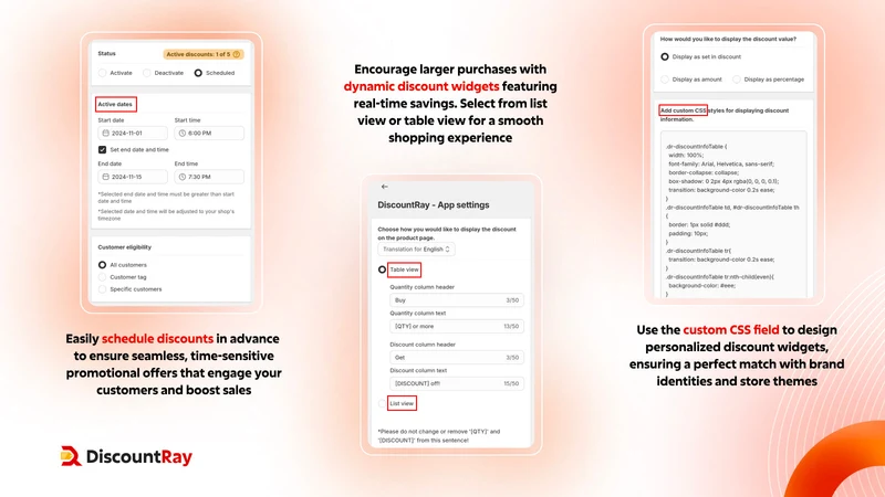DiscountRay B2B Custom Pricing