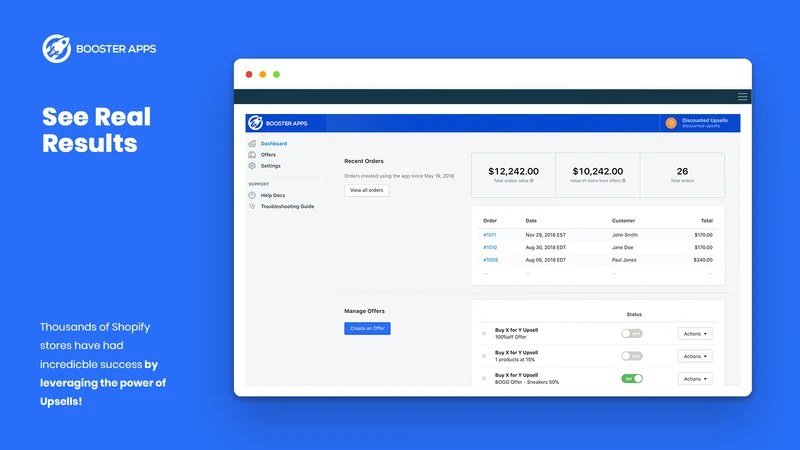Booster: Discounted Upsells