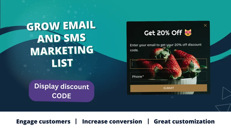 Pop Up Discount by MITS