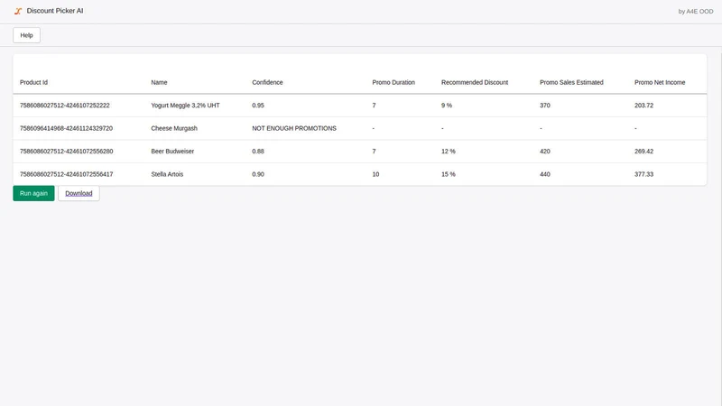 Discount Picker AI