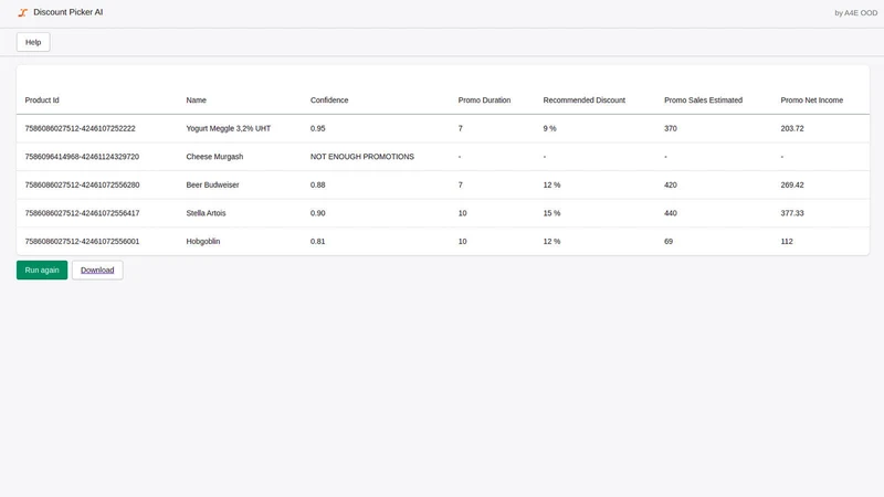 Discount Picker AI