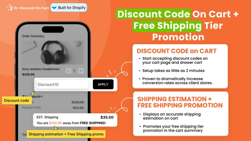 Dr Stacked Discounts on Cart