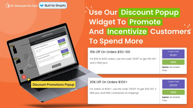 Dr Stacked Discounts on Cart
