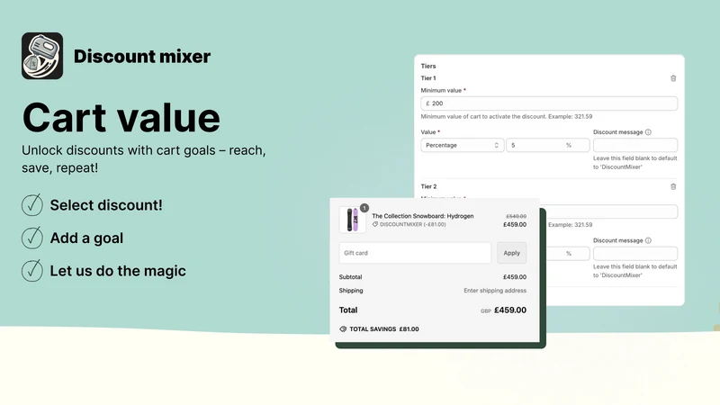Discount Mixer: Bulk Discounts