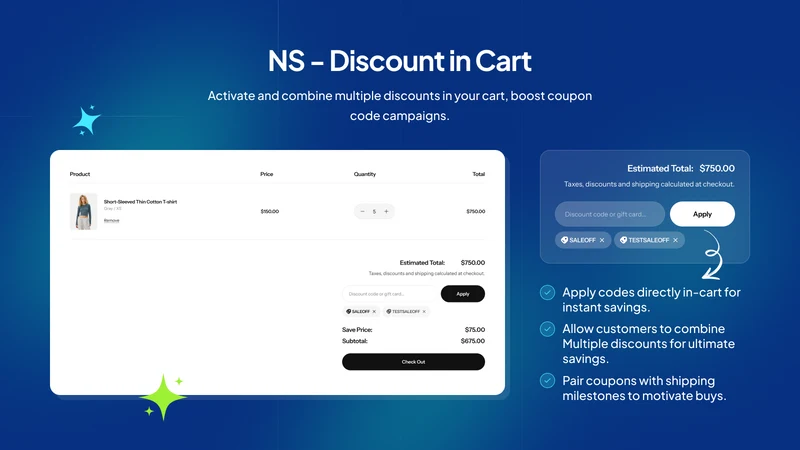 NS ‑ Discount in Cart