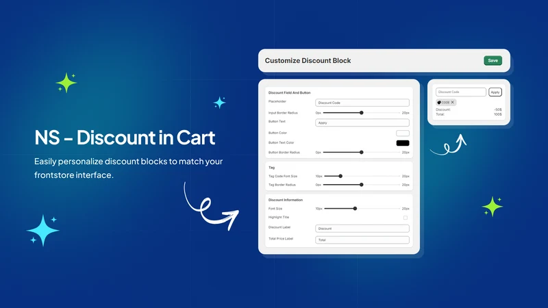 NS ‑ Discount in Cart