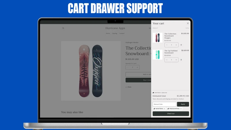 DF: Discount on Cart Input
