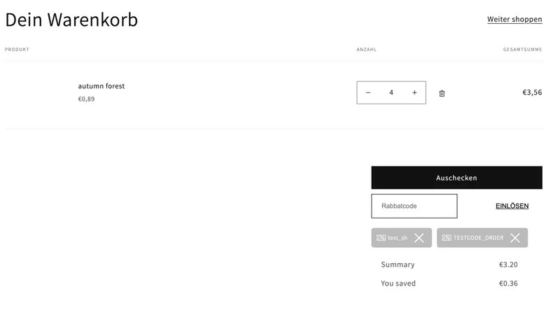 DisCart ‑ Discounts in cart