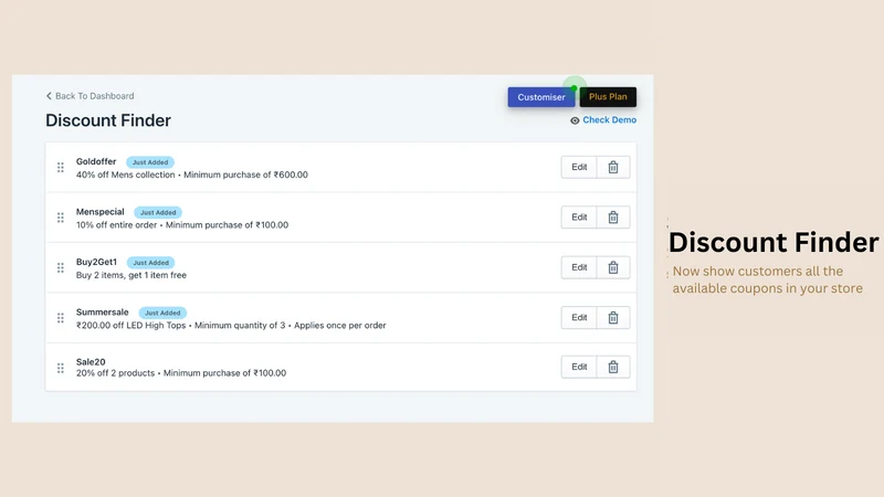 KartDiscount: 25+ Features