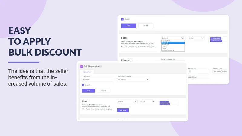 DC: Volume Discounts, Bulk