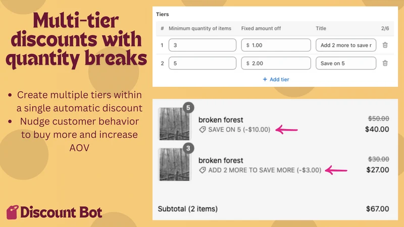 Discount Bot: Sitewide Sales