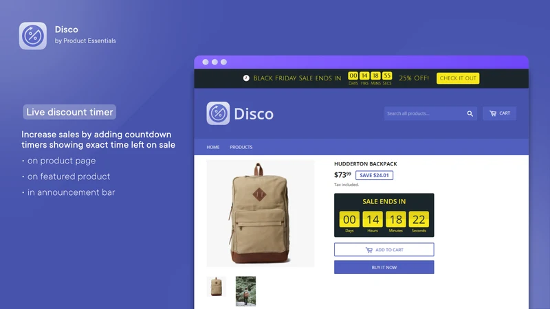 Disco: Flash Sale Discount App