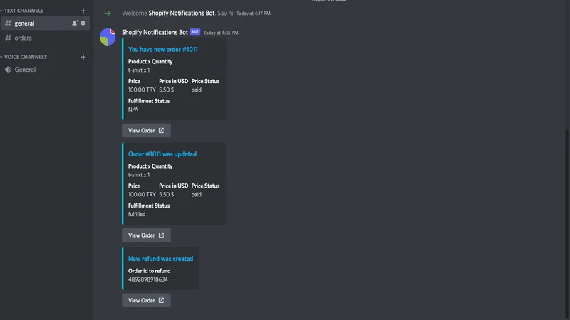 Discordify: Notifications Bot