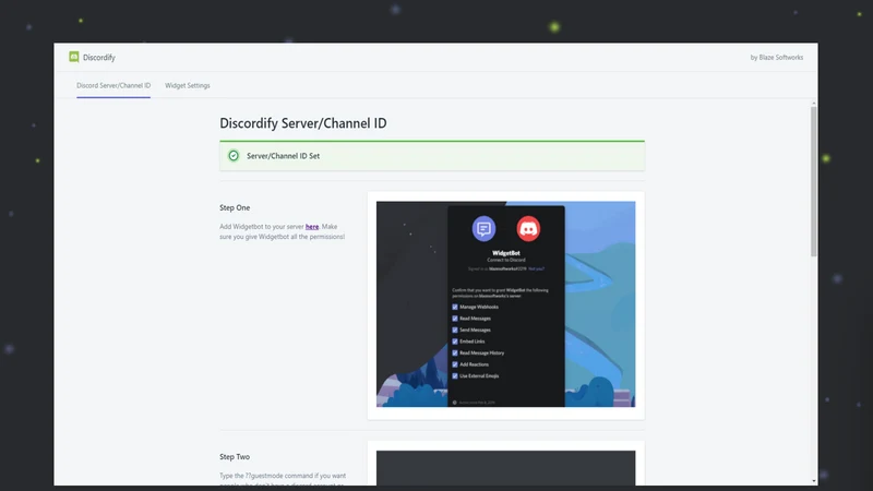 Discordify: Live Discord Chat
