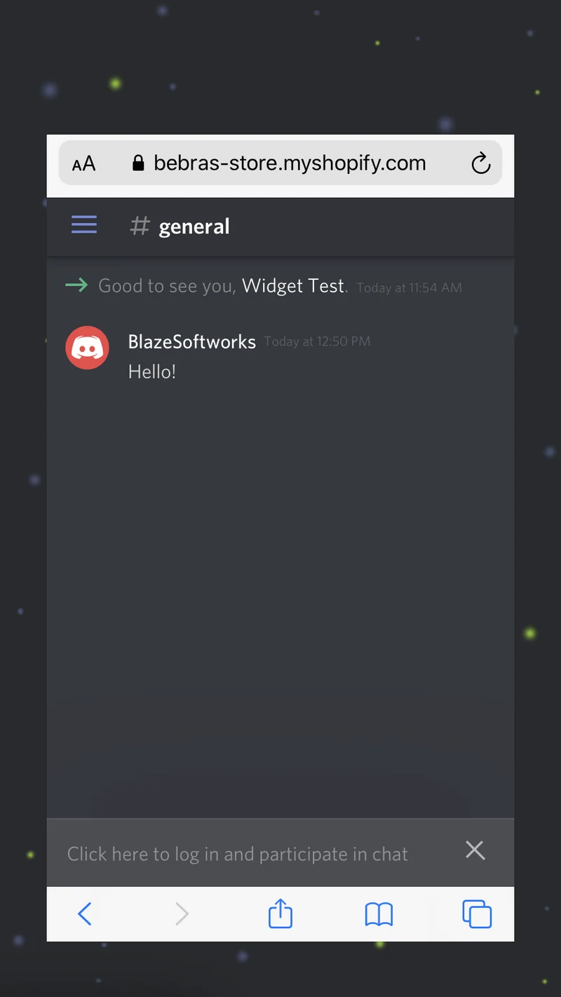 Discordify: Live Discord Chat