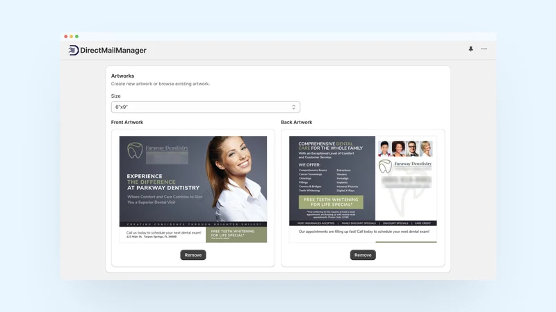 Direct Mail Manager