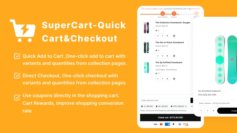 SuperCart‑Quick Cart&Checkout