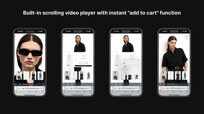 Shoppable Videos‑UGC Feeds
