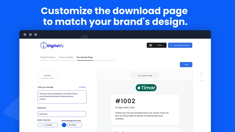 Digital Downloads ‑ Digitalify