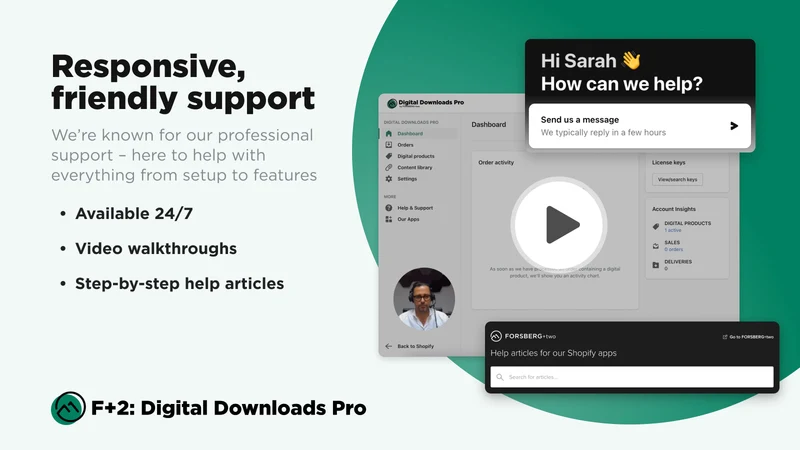 F+2: Digital Downloads Pro