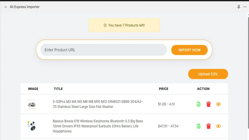 AliExpress Importer