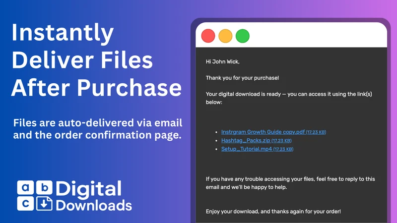 ABC Digital Downloads Products