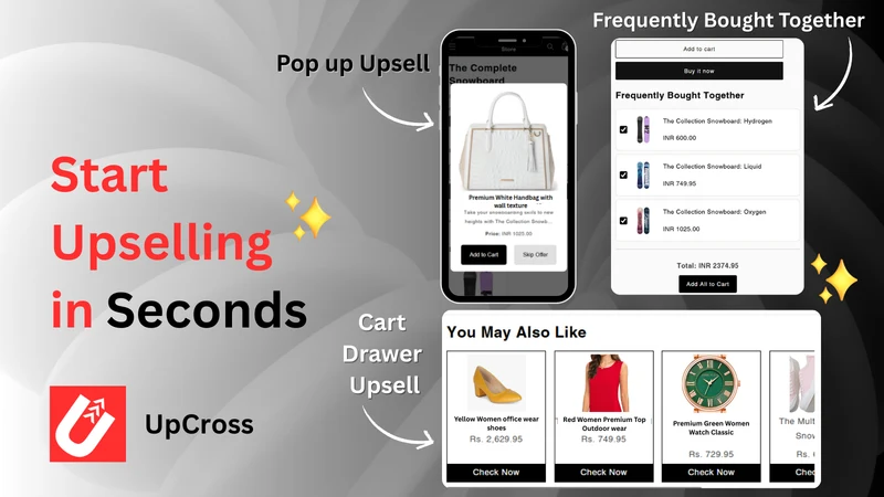 UpCross Cart Drawer & Upsell