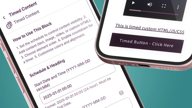 Timedify: Content Scheduler