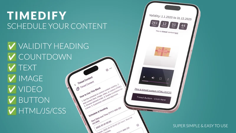 Timedify: Content Scheduler