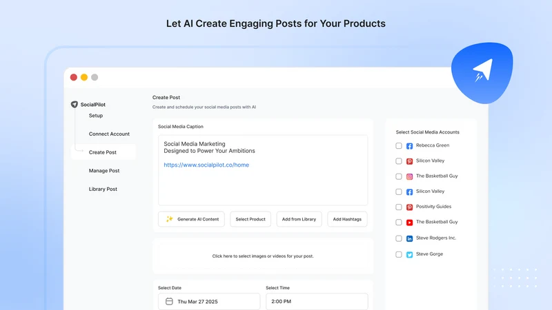 SocialPilot‑ Auto Social Post