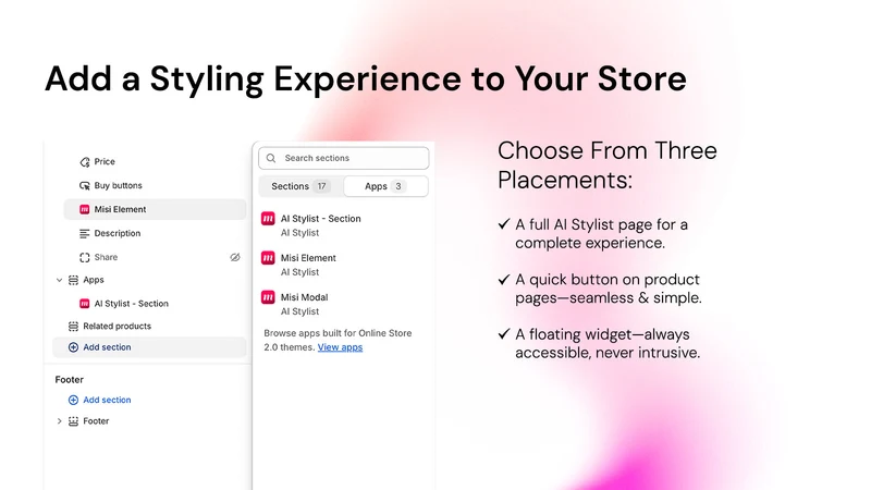 misi: AI Outfits & Style Quiz