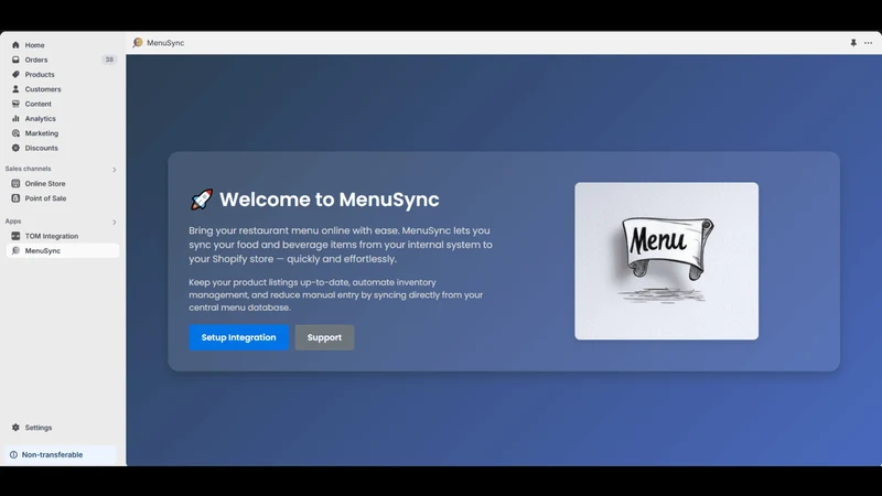 MenuSync