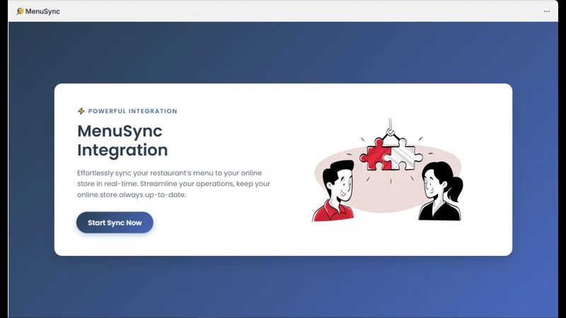MenuSync